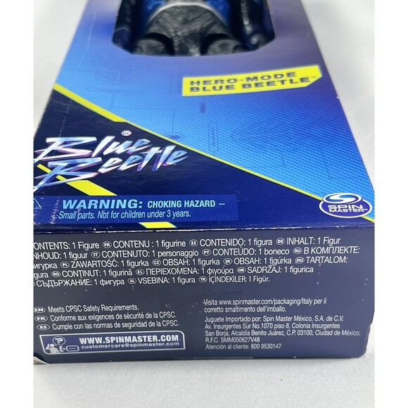 Blue Beetle Hero-Mode 12" Action Figure DC Spin Master Series New Factory Sealed - Picture 5 of 11